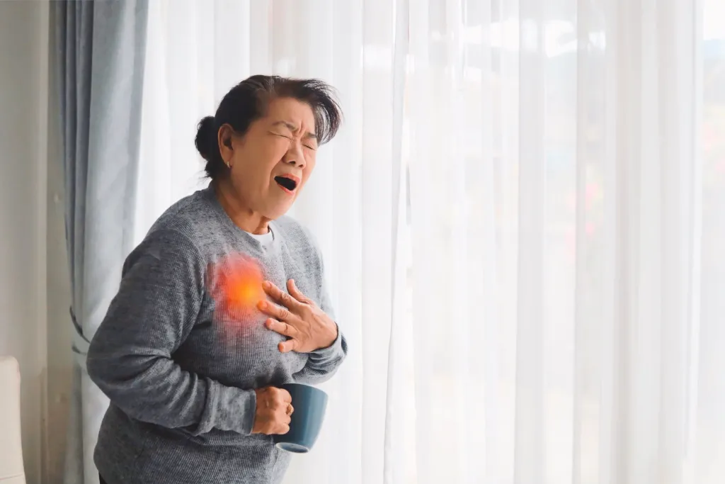 gejala jantung koroner